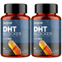 Talyvoriathor DHT Blocker bottle pour for easy daily dosing.