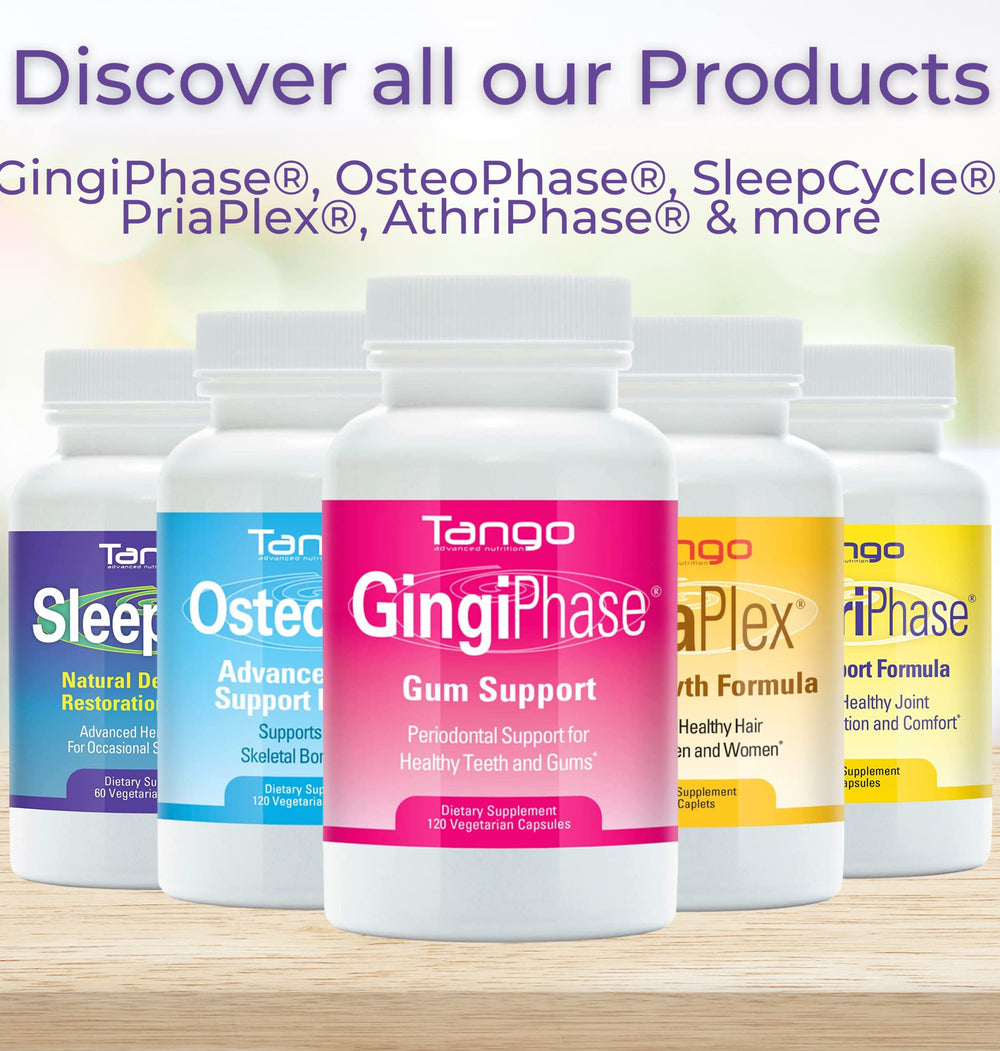 Tango AllerPhase immune-support information highlights holistic seasonal resilience.