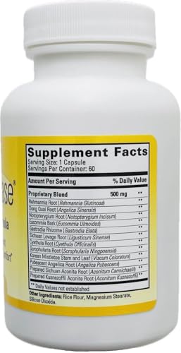 Tango ArthriPhase bottle label close-up highlighting natural ingredients for joint support.
