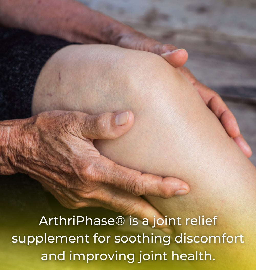 Tango ArthriPhase herbs blend visual emphasizing natural cartilage support.