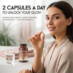Tanova provides a simple daily ritual for a healthy glow