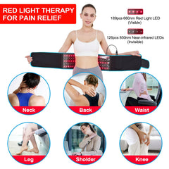 Tashi Red Light Therapy Belt portable setup for travel or home.