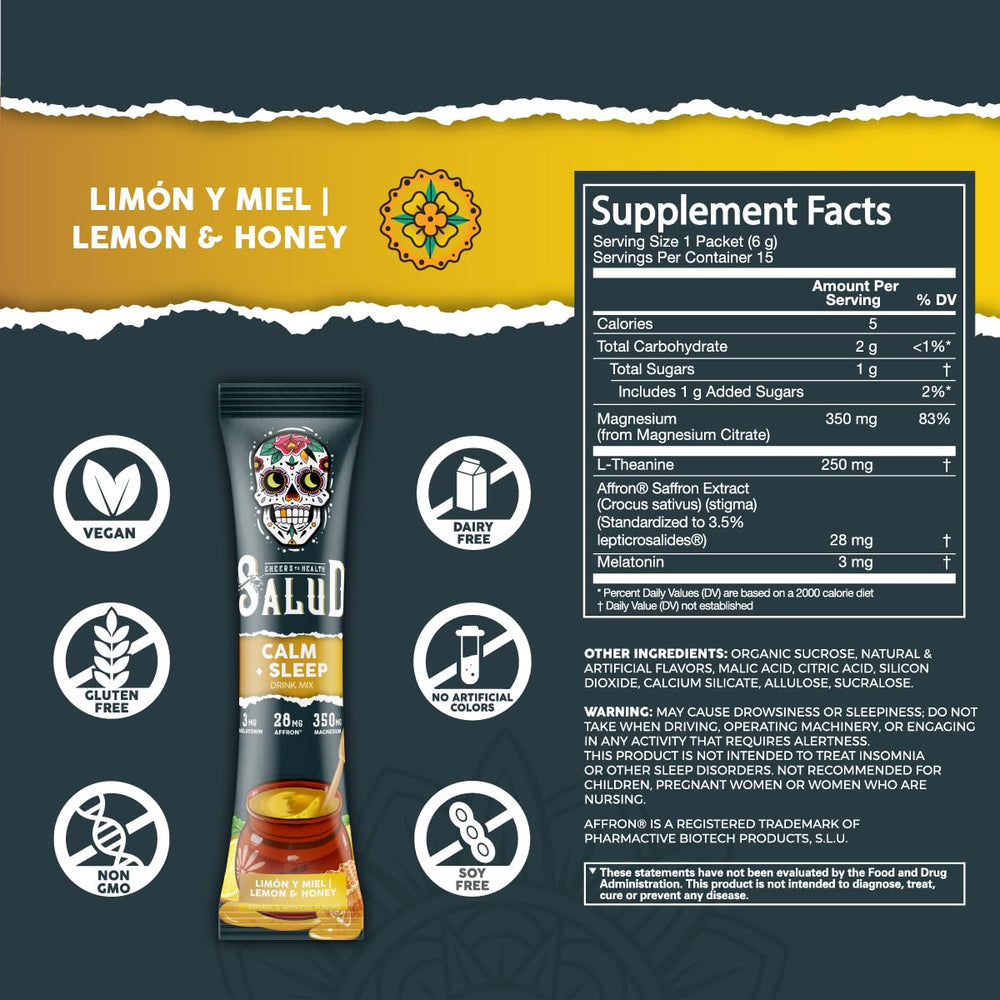 Taste Salud 15 servings bottle for convenient nightly routine
