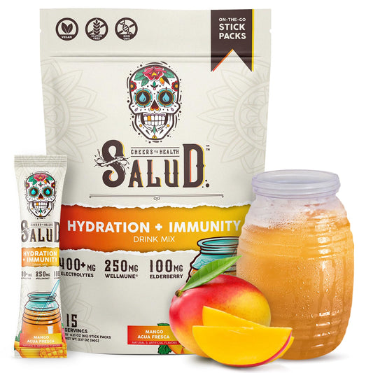 Taste Salud hydration packet mango for on-the-go refreshment