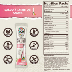 Taste Salud Jarritos immunity electrolytes packet with Wellmune.