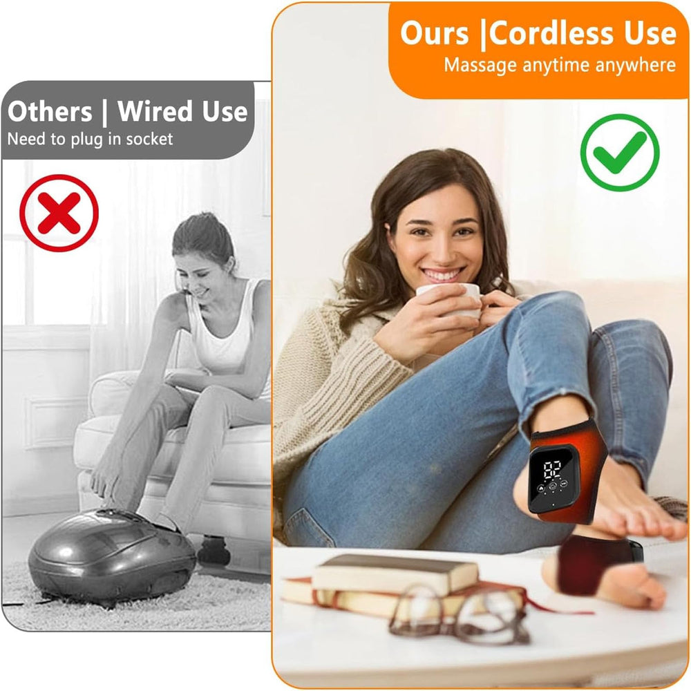 Tasunte FootRenew gray 2-pack shown for convenient at-home foot care.