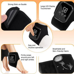 Tasunte FootRenew travel-friendly design shown for on-the-go relief.