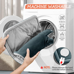 Tatfu full-body heating pad cover provides warmth across back and legs.