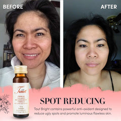 TAUT Liquid Collagen close-up label with product details