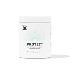 TB12 Protect bottle front view for daily immune support