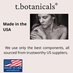 t.botanicals Cream swirls on skin illustrating easy daily use