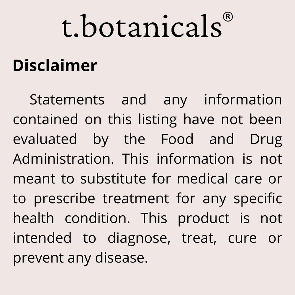 tbotanicals Eggplant Extract Cream application area demonstrating topical use