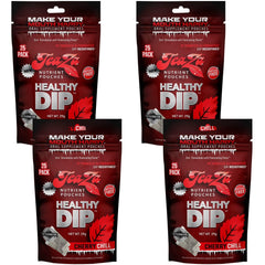 TeaZa Energy Pouches Cherry Chill pack front highlighting long-lasting flavor