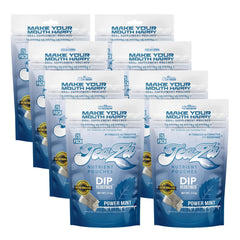 TeaZa Energy Power Mint pack front showing the nicotine-free option