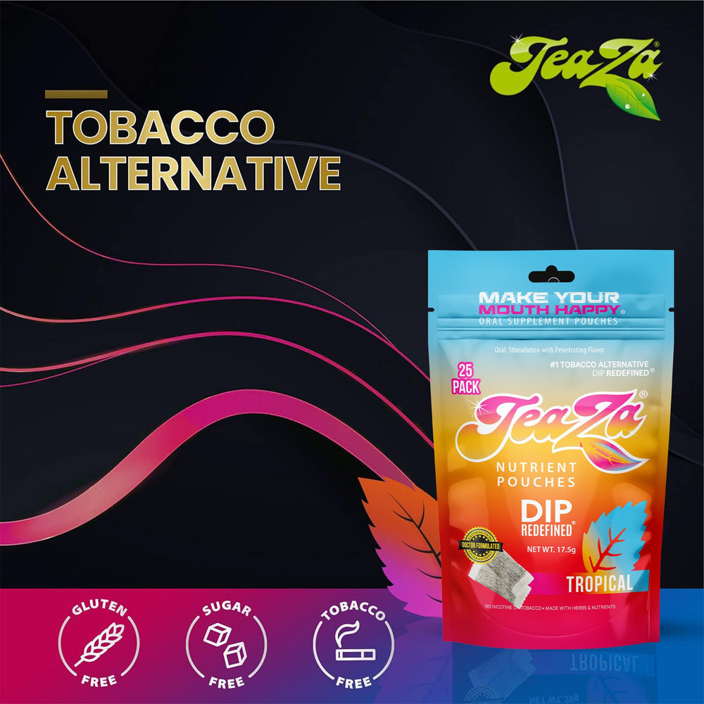 TeaZa Gluten-Free Vegan Dip emphasizes diet-friendly energy without allergens