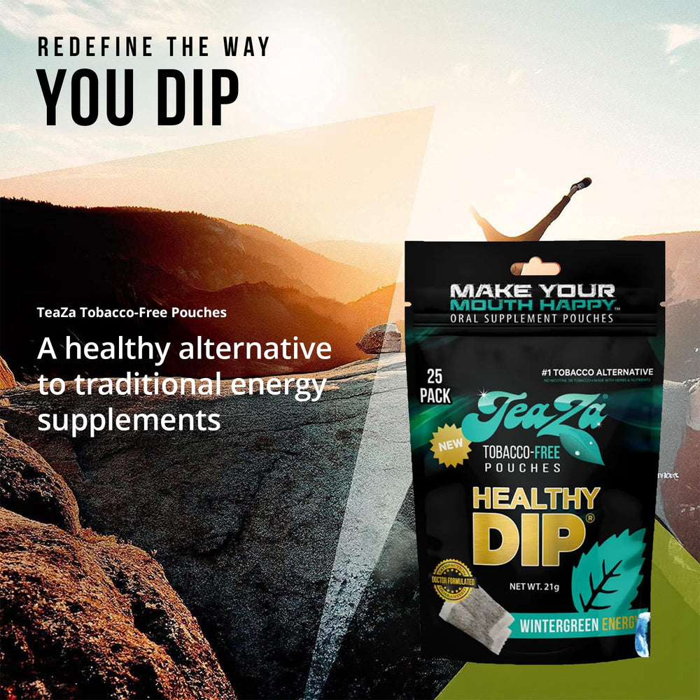 Peppermint leaf visuals convey fresh breath and cooling flavor.