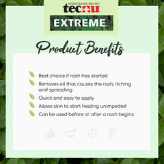 Outdoor-ready packaging makes Tecnu Extreme convenient for on-the-go outdoor use.