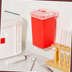 Teenyyou safe workspace setup reduces clutter and keeps containers upright.