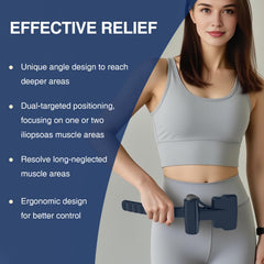 Telyora Psoas Release Tool ergonomic design mimics practitioner's touch.