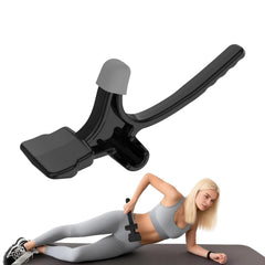 Telyora Psoas Release Tool in hand for precise hip hook pressure and release.