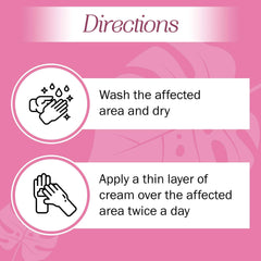TenderGentle antifungal cream used on the foot to manage athlete's foot symptoms
