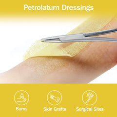 TenderGentle dressing suited for graft sites and burns with low exudate