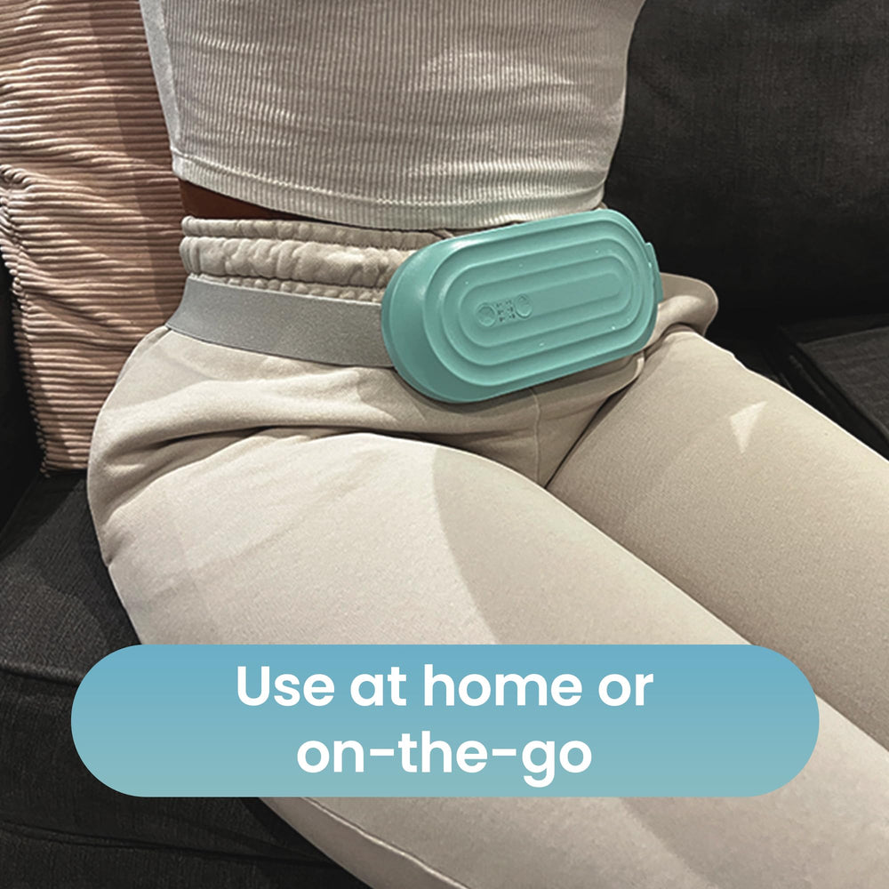 TensCare OVA Therma Belt portable design enables travel-friendly heat therapy anywhere.