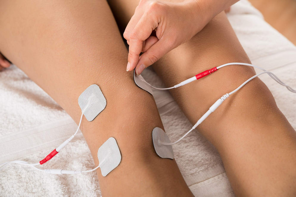 TensCare Perfect TENS knee use supports targeted therapy during activity and recovery