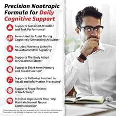 TenX Health Focus Ginkgo Biloba leaf highlights memory and clarity