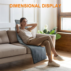 TeqHome anti-slip bottom keeps the mat stable on various surfaces