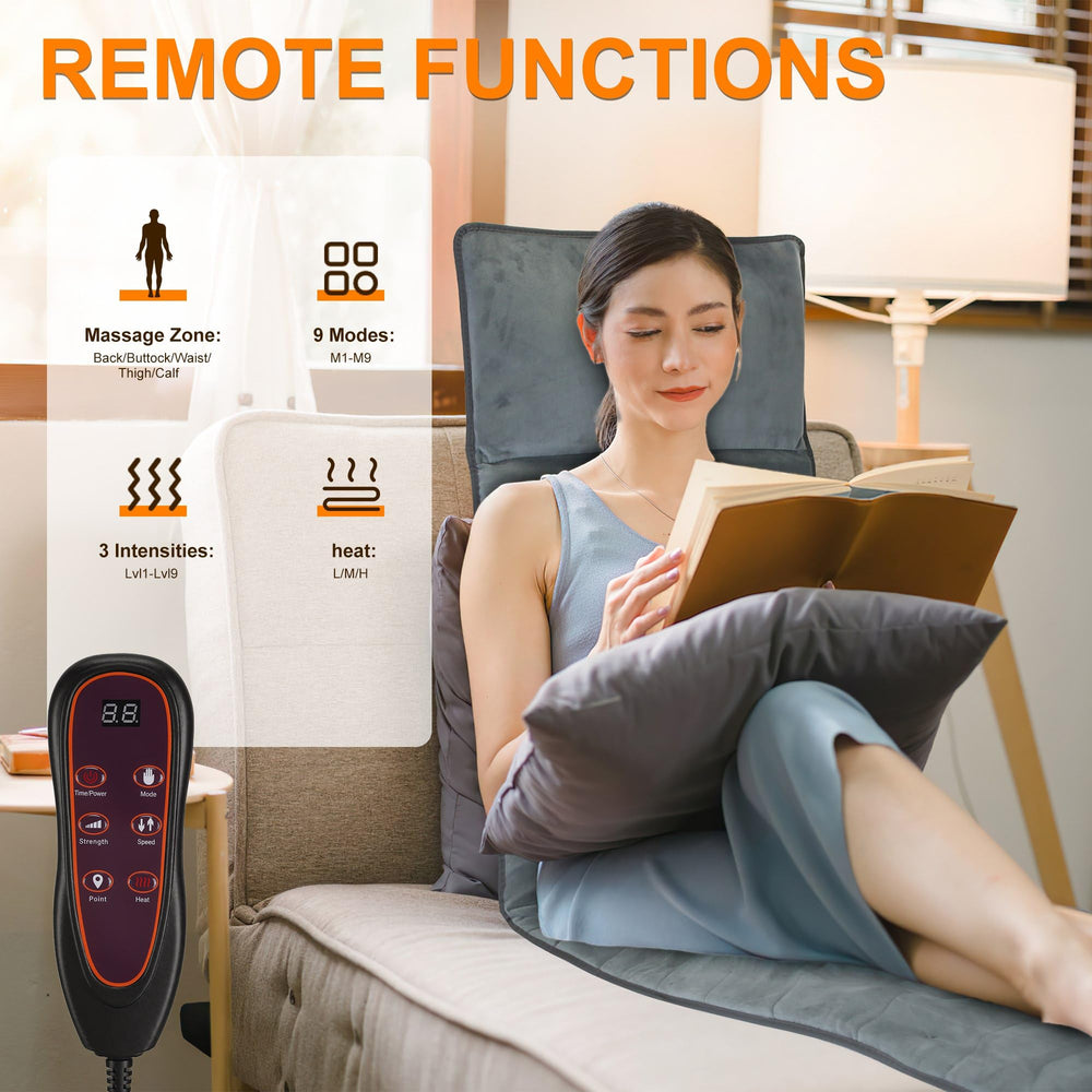 TeqHome inflatable pillows adapt for neck and lumbar support