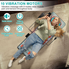 TeqHome vibration levels offer precise intensity for a soothing massage