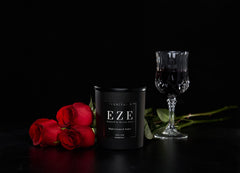 Terminal B EZE matte black candle jar adds minimalist elegance to any room