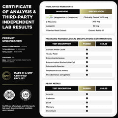 Terra Elmnt Triple Sleep packaging shows non-GMO ingredients and purity emphasis.