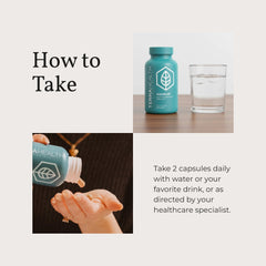Terra Health Essentials Acid Relief bottle label close-up, vegan and gluten-free