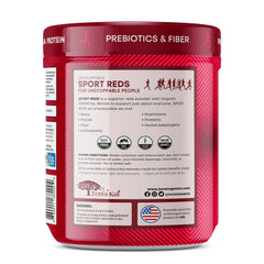 Juce SR7 Reds pour scene shows ready-to-mix powder for steady energy