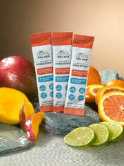 Terra Origin party-smart hydration packets for festivals and nights out.
