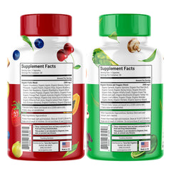 Terra Kai Juce Original Formula label closeup highlights organic ingredients and 46 superfoods