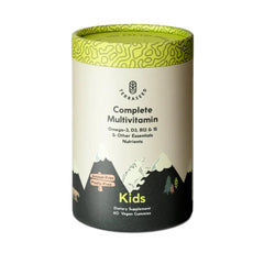 Terraseed Complete Kids Multivitamin Gummies bottle shown for daily nutrition and taste appeal