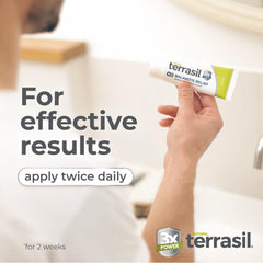Terrasil made in USA badge on packaging.