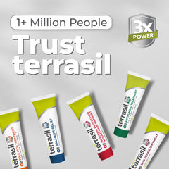 Terrasil USA-made stamp on packaging.