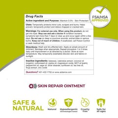 Terrasil Skin Repair ointment dermatologist-tested badge reinforces trusted skincare