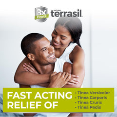 Terrasil Tinea Soap 3-pack showcases convenient daily care for on-the-go relief.