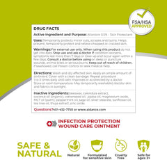 Terrasil Wound Care gentle formula suitable for sensitive skin and daily use.