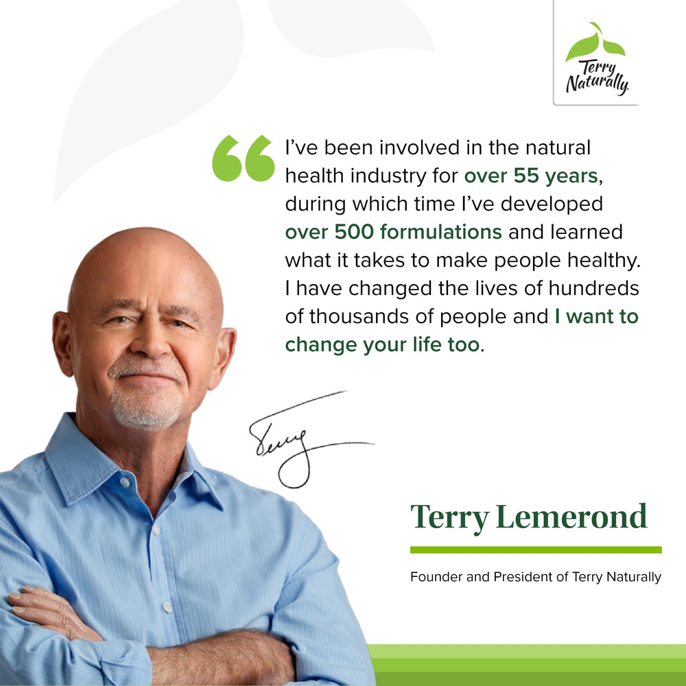 Terry Naturally Andrographis EP80 herbal wellness scene suggests natural liver and energy support.