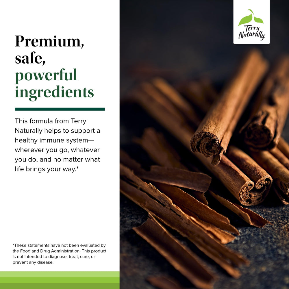 Terry Naturally Bacteril packaging shot for shelf-ready intestinal support