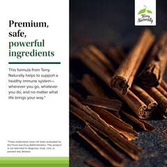 Terry Naturally Bacteril packaging shot for shelf-ready intestinal support