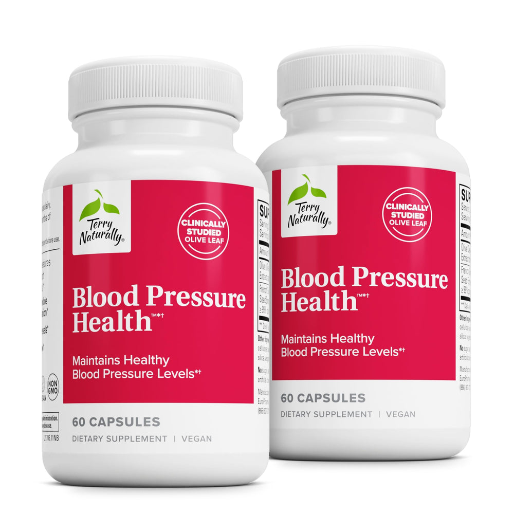 Terry Natur ally blood pressure health bottle highlighting cardiovascular support.