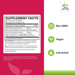 Terry Naturally blood pressure health capsules ready for daily use supporting healthy circulation.