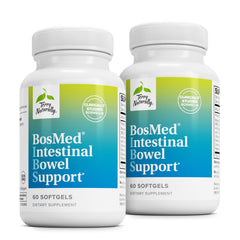 Terry Naturally BosMed bottle top view for ongoing gut support